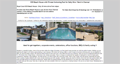 Desktop Screenshot of ecrbeachhouse.com